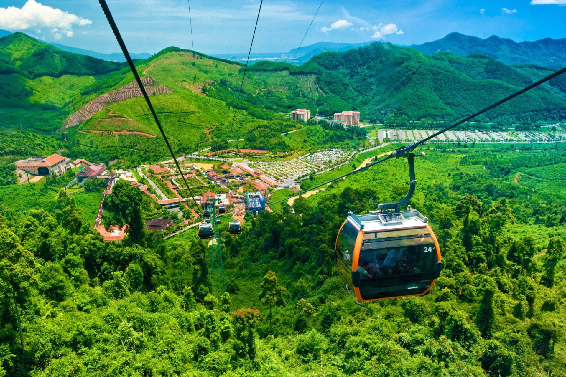 Bana Hill With Golden Bridge
