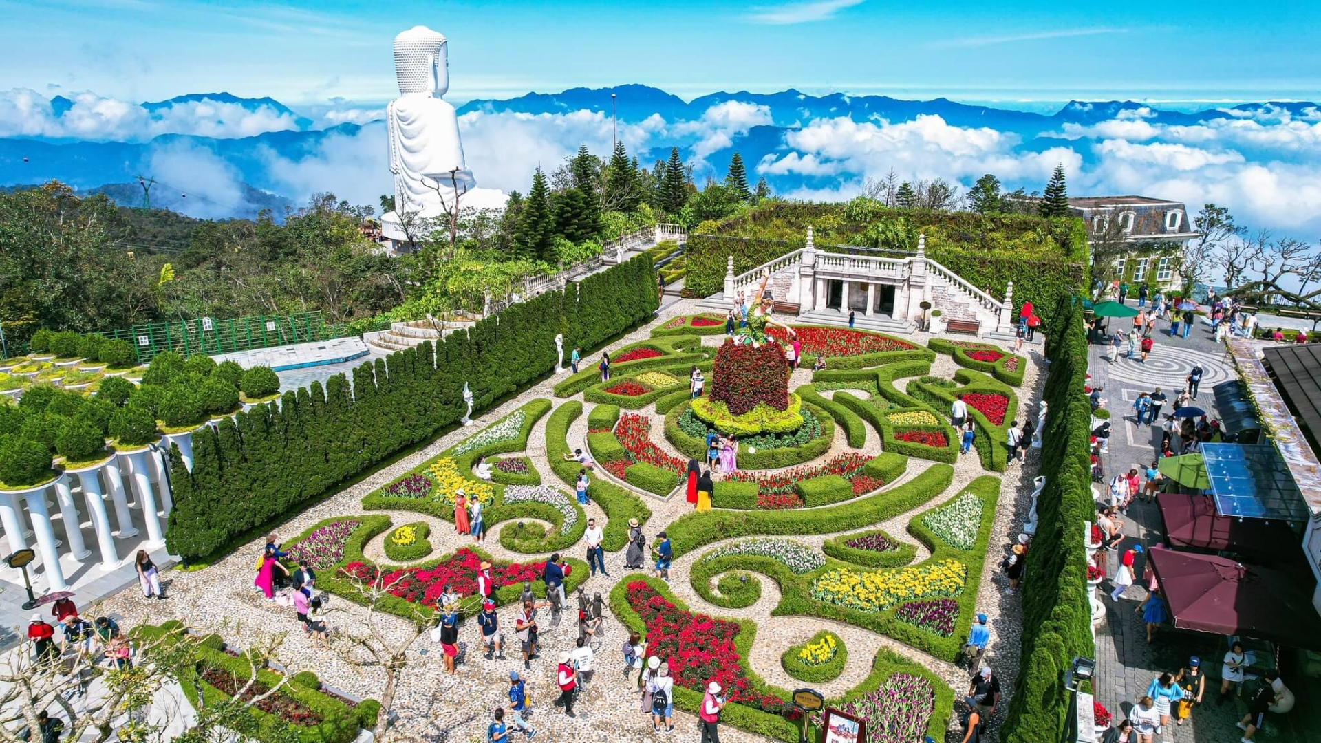 Bana Hill With Golden Bridge